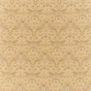 brown animal woven fabric from William Morris & Co
