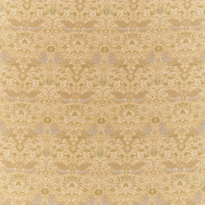Bird Weave Fabric - Ochre swatch