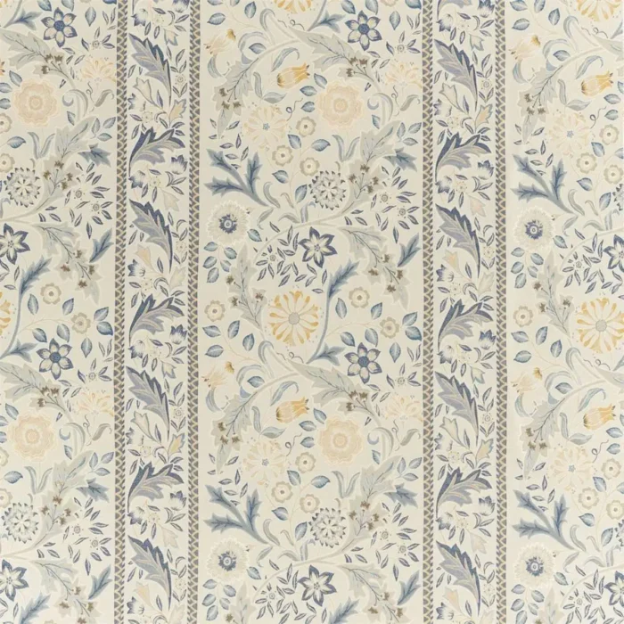 Wilhelmina Weave Fabric - Indigo swatch