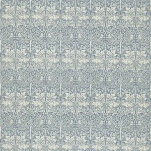 blue animal cotton fabric from William Morris & Co
