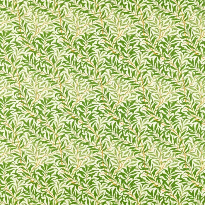 Willow Bough Fabric - Leaf Green swatch