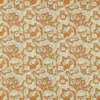 orange botanical printed fabric from William Morris & Co