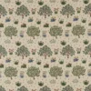 multicolour botanical linen fabric from William Morris & Co