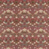 red animal cotton fabric from William Morris & Co