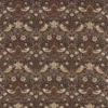 brown animal cotton fabric from William Morris & Co