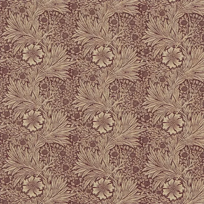 Marigold Fabric - Brick / Manilla swatch