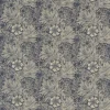 blue botanical linen fabric from William Morris & Co
