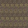 purple botanical linen fabric from William Morris & Co