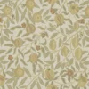neutral botanical cotton fabric from William Morris & Co