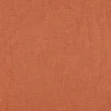 orange plain woven fabric from Romo