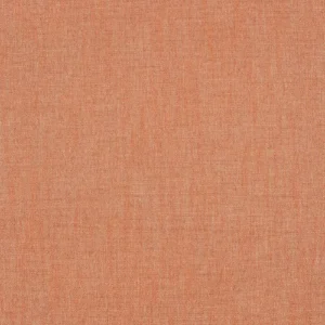 orange plain woven fabric from Romo