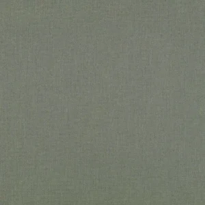 green plain woven fabric from Romo