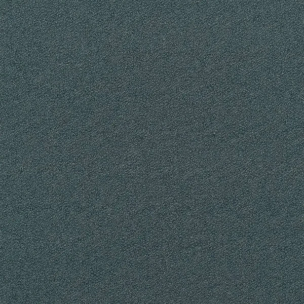 Mezan Stretto Fabric - Petrol by blue plain woven fabric from Designers Guild