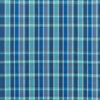 blue checked cotton fabric from Designers Guild
