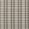 black-grey checked cotton fabric from Designers Guild