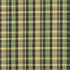 green checked cotton fabric from Designers Guild