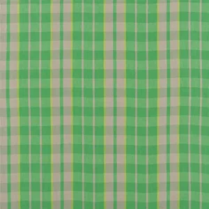 green checked linen fabric from Designers Guild