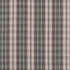 black-grey checked linen fabric from Designers Guild