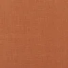 orange plain linen fabric from Designers Guild