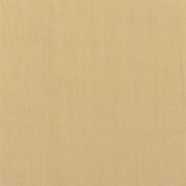 Brera Lino Fabric - Maize by yellow plain linen fabric from Designers Guild