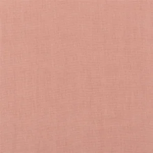pink plain linen fabric from Designers Guild