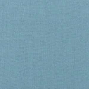 blue plain linen fabric from Designers Guild