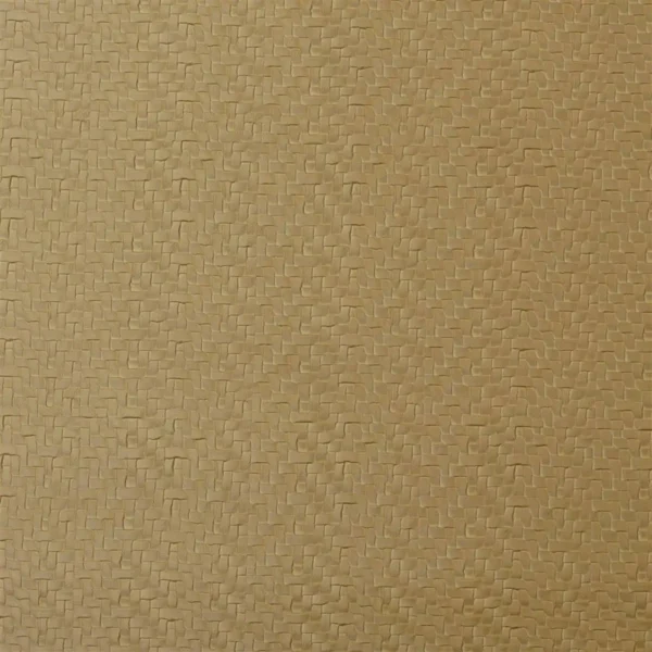 Matara Tessere Fabric - Sage by brown geometric woven fabric from Designers Guild