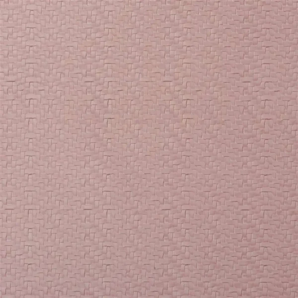 pink geometric woven fabric from Designers Guild