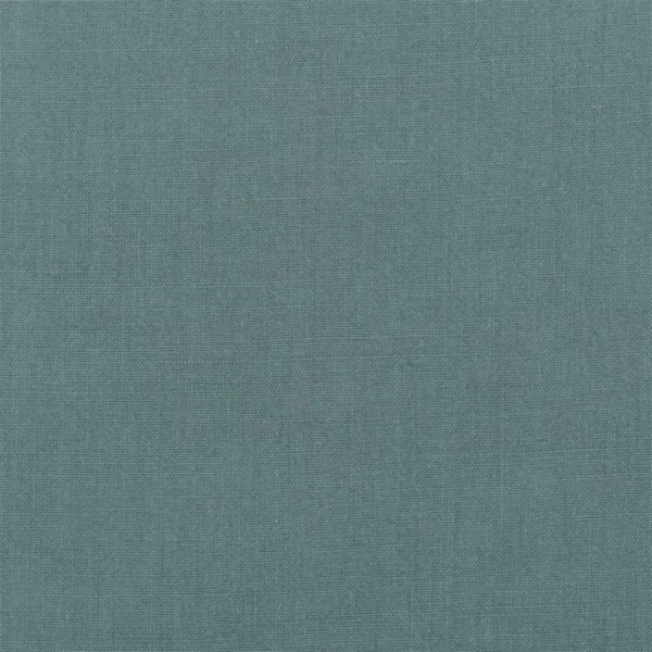 Brera Lino Fabric - Cadet by black-grey plain linen fabric from Designers Guild