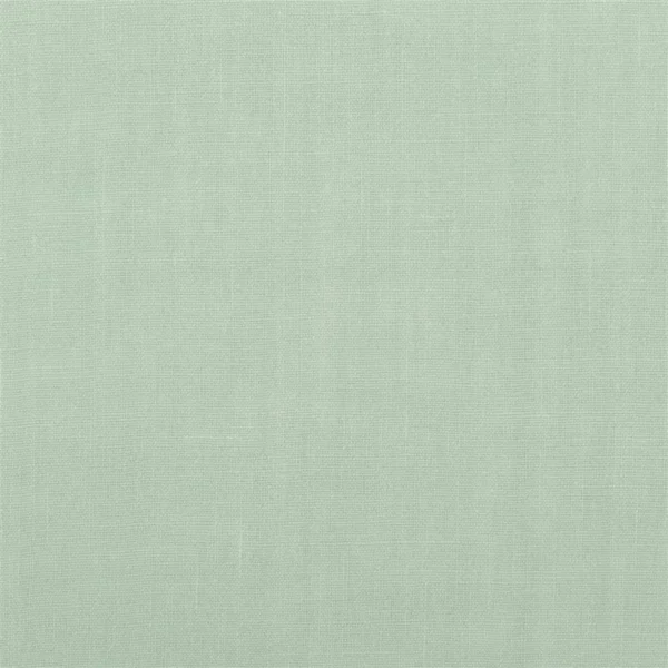 Brera Lino Fabric - Mint by green plain linen fabric from Designers Guild