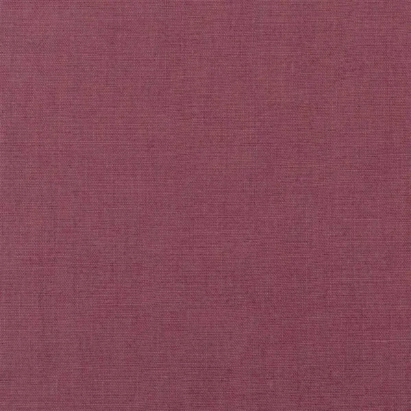 Brera Lino Fabric - Loganberry by red plain linen fabric from Designers Guild