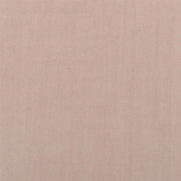 Brera Lino Fabric - Quartz Rose by neutral plain linen fabric from Designers Guild