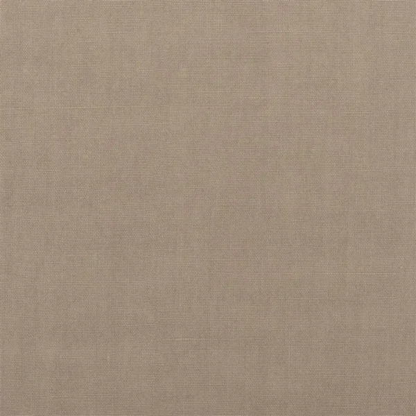 Brera Lino Fabric - Sepia by brown plain linen fabric from Designers Guild