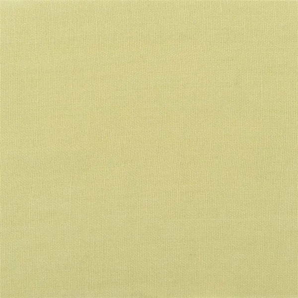 Brera Lino Fabric - Citrus by yellow plain linen fabric from Designers Guild