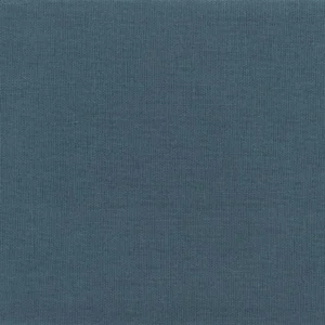 blue plain linen fabric from Designers Guild
