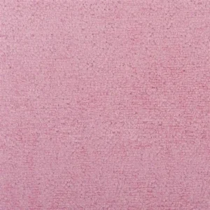 pink plain velvet-chenille fabric from Designers Guild