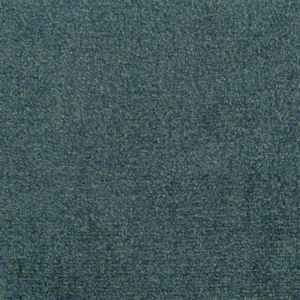 blue plain velvet-chenille fabric from Designers Guild
