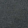 black-grey plain velvet-chenille fabric from Designers Guild