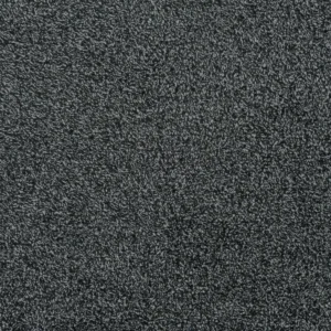 black-grey plain velvet-chenille fabric from Designers Guild