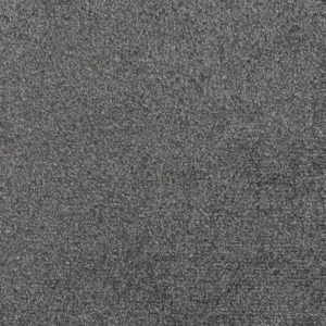 black-grey plain velvet-chenille fabric from Designers Guild
