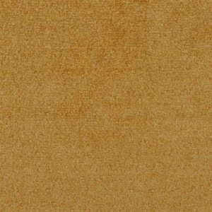 yellow plain velvet-chenille fabric from Designers Guild