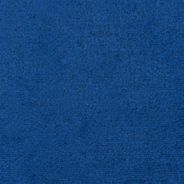 Azuara Fabric - Cobalt by blue plain velvet-chenille fabric from Designers Guild