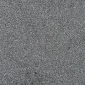 black-grey plain velvet-chenille fabric from Designers Guild