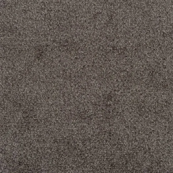 Azuara Fabric - Espresso by brown plain velvet-chenille fabric from Designers Guild
