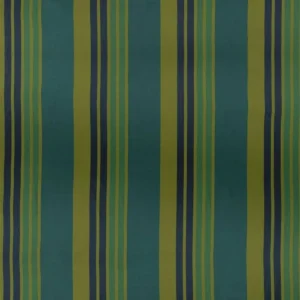 multicolour striped silk-satin fabric from Designers Guild