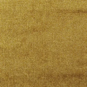 yellow plain velvet-chenille fabric from Designers Guild
