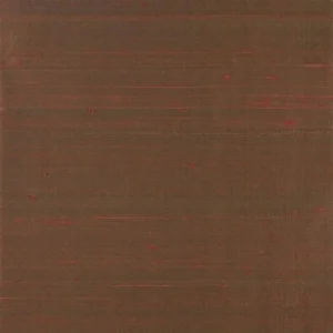 brown plain silk-satin fabric from Designers Guild