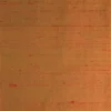 orange plain silk-satin fabric from Designers Guild