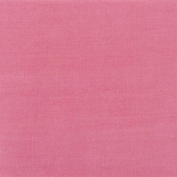 Brera Lino Fabric - Hibiscus by pink plain linen fabric from Designers Guild