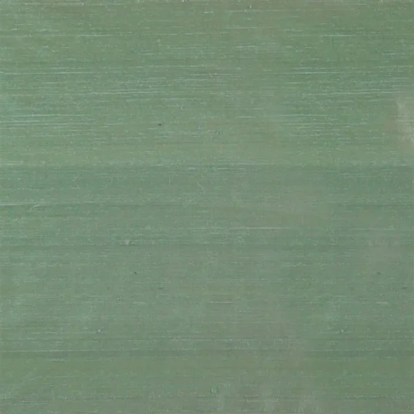 green plain silk-satin fabric from Designers Guild